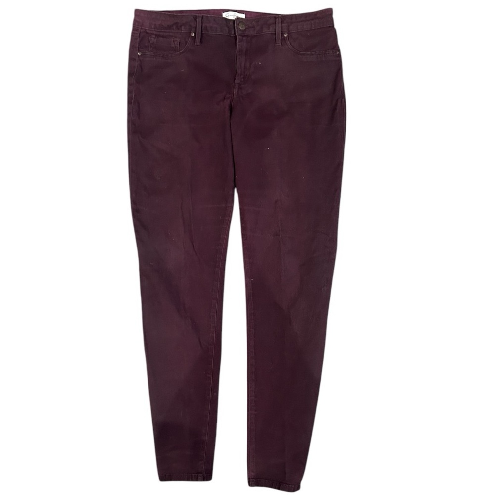 Jessica Simpson Women’s Plum Color Stretch Skinny Jeans Size 14